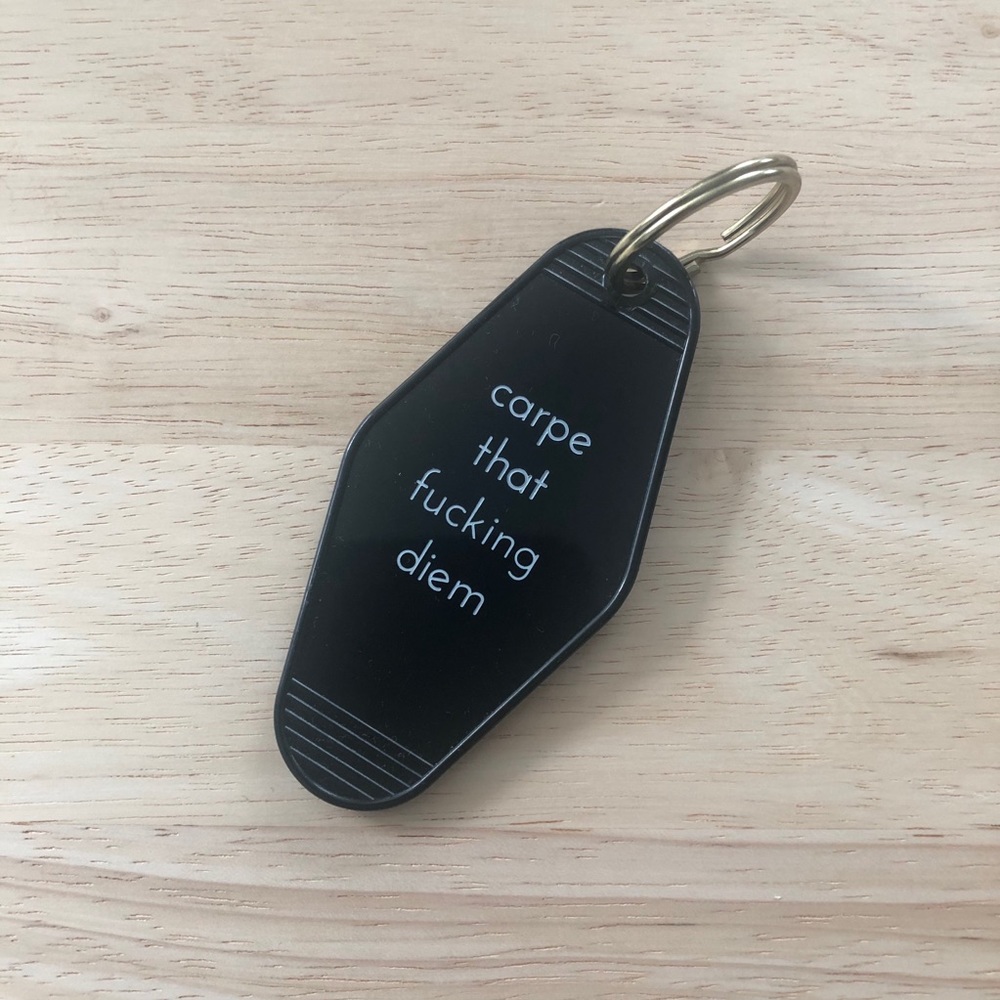 Carpe that F*cking Diem Key Chain